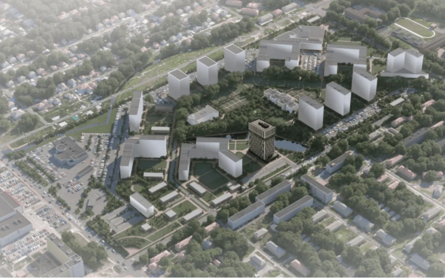 В Нижнем Новгороде застройщику выдали разрешение на строительство первого дома в рамках КРТ в районе улицы Янки Купалы